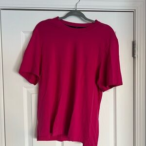lululemon athletica Vibrant Pink Short Sleeve Tee